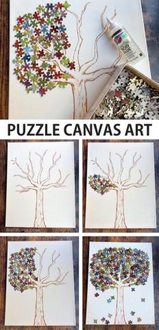 Puzzle Piece Tree