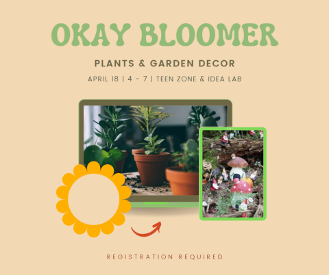 OKAY BLOOMER plant some seeds and make decorations for your indoor garden