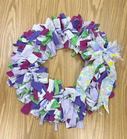 Rag Wreath