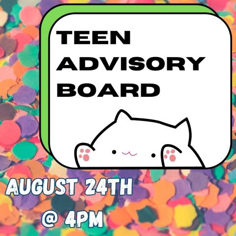 Teen Advisory Board Meeting