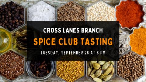 Spice Club Autumn Tasting