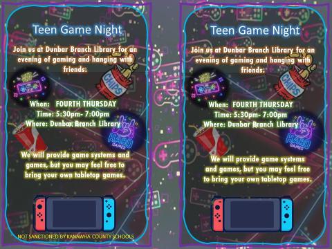 TEEN GAME NIGHT