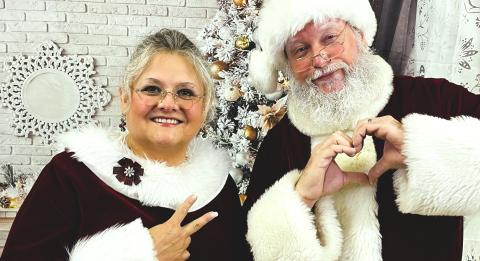 Santa and Mrs. Claus