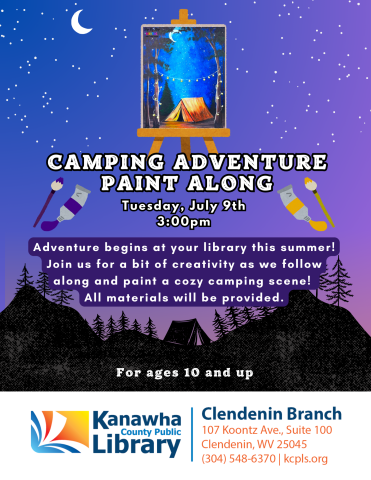 camping painting cn