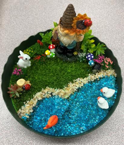 miniature fairy garden