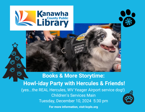 Happy Howl-idays with Hercules & Friends!