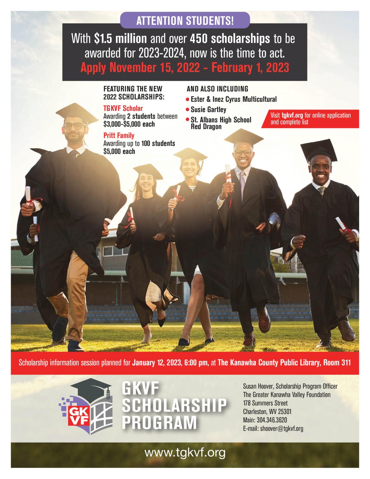 TGKVF Scholarship Information Session