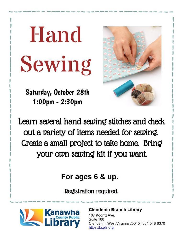 hand sewing