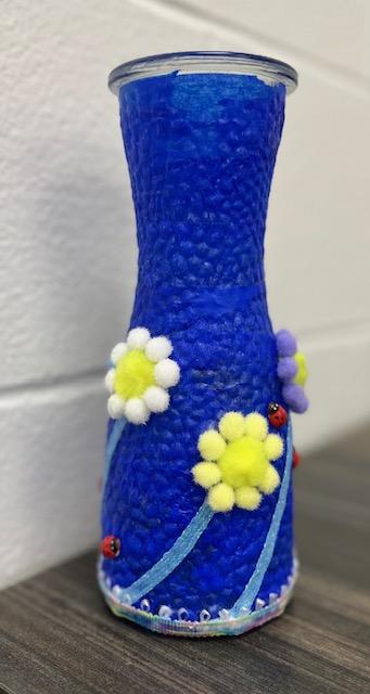 Decoupage Vase