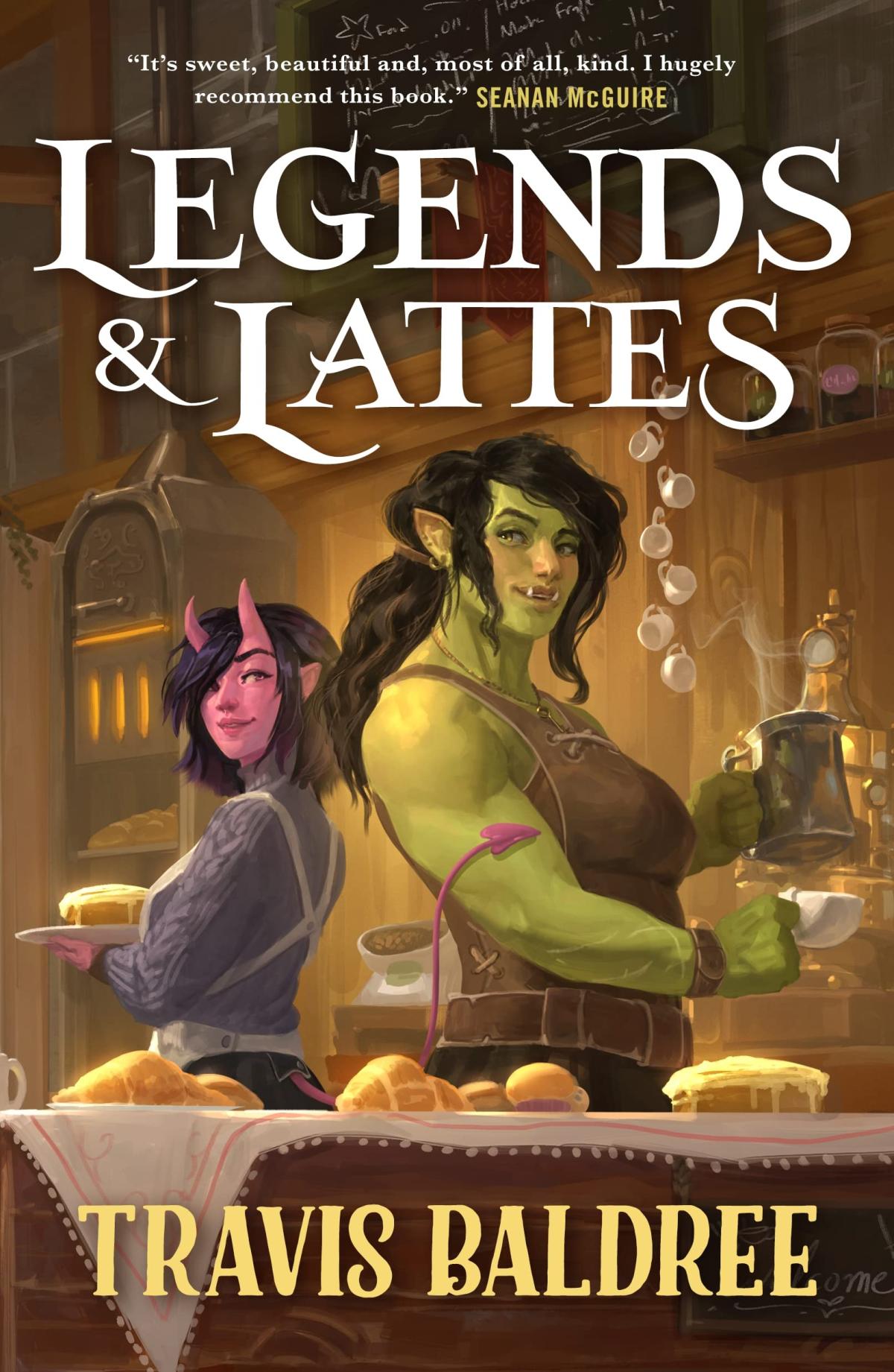 Legends and Lattes book cover