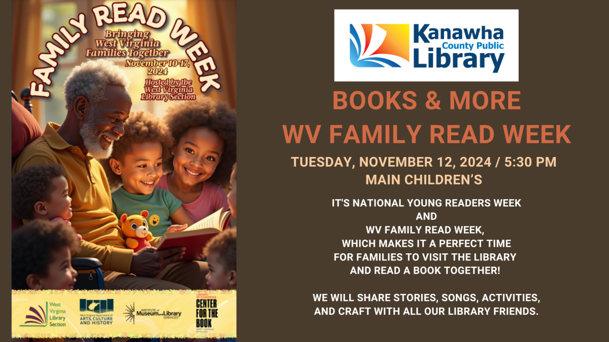 WV Family Read Week Books & More 2024